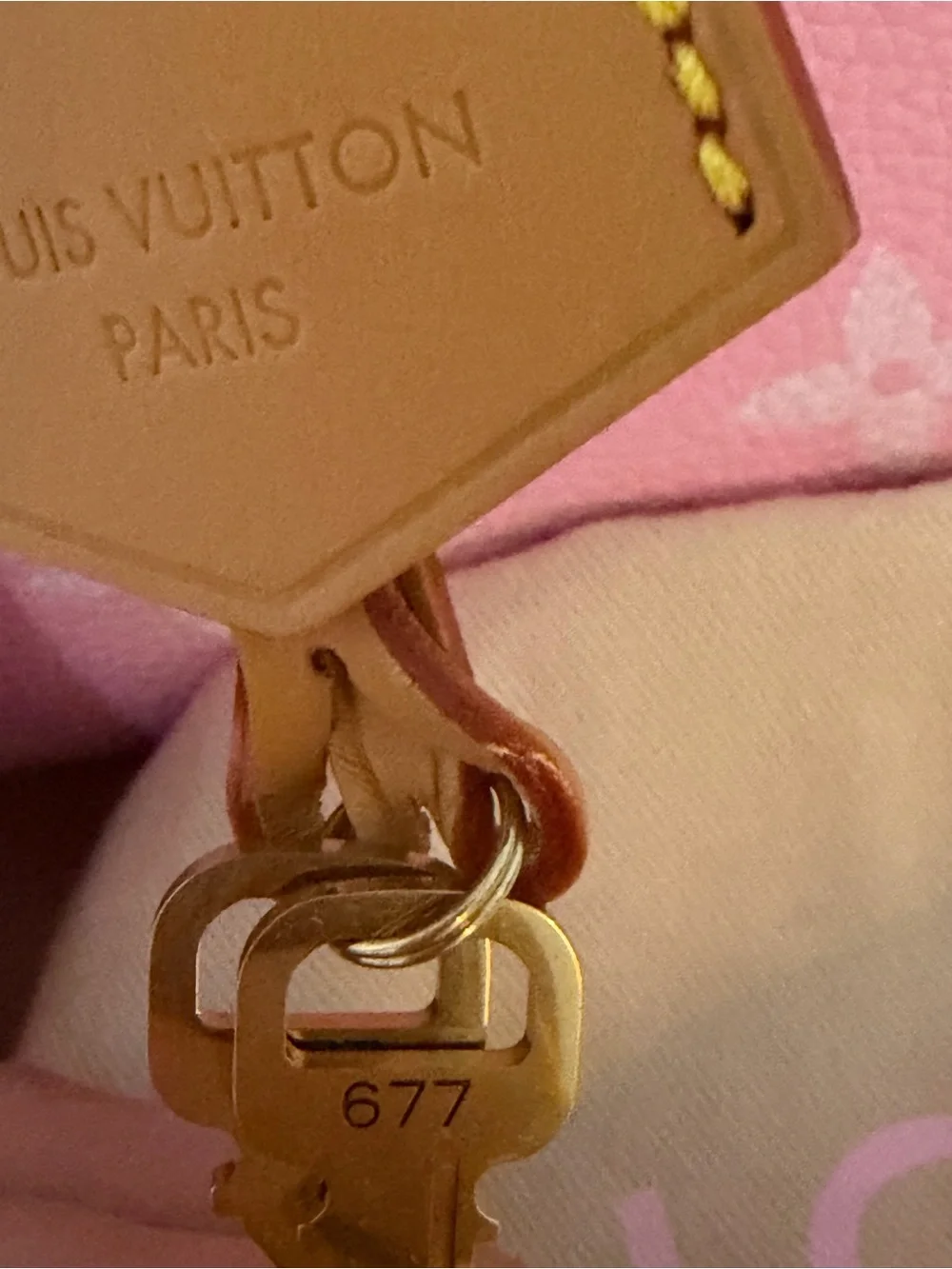 Louis Vuitton soft pink